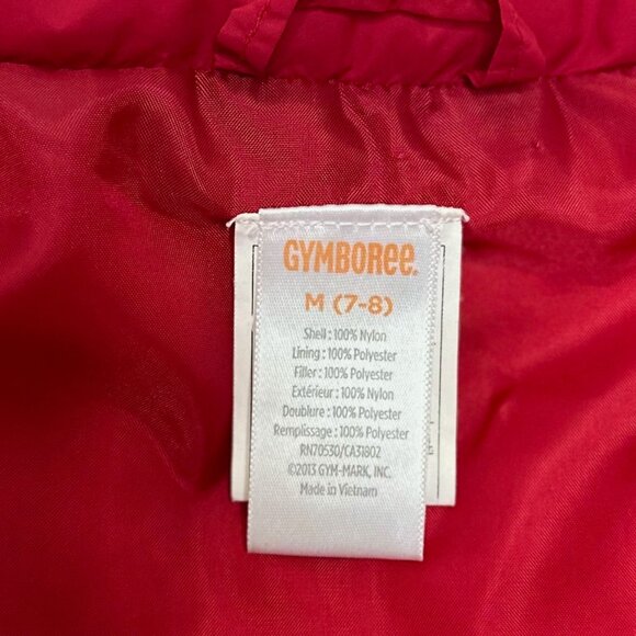 Gymboree Boys Red Puffer Vest - Picture 7 of 7